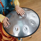 9/10 Tone Handpan Drum 22 Inches D Minor Blue Steel Tongue Drum Yoga Meditation Hand Pan Music Drums Percussion Instruments Gift - yourmeditation