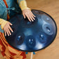 9/10 Tone Handpan Drum 22 Inches D Minor Blue Steel Tongue Drum Yoga Meditation Hand Pan Music Drums Percussion Instruments Gift - yourmeditation